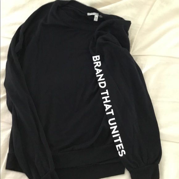 EXPRESS BRAND THAT UNITES lightweight sweatshirt - Picture 2 of 4